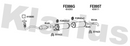 Klarius FE886G - Box With Centre Pipe  - Fits Ford Transit 2.4TDi