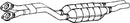Klarius 322020 - Catalyst Type Approved Withpip  - Fits BMW 320 2.2i,2.2Ci