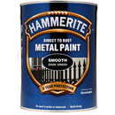 Hammerite Direct To Rust Metal Paint - Smooth Dark Green - 5 Litre - 5084893