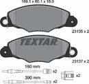 Textar Brake Pad Set - 2313503