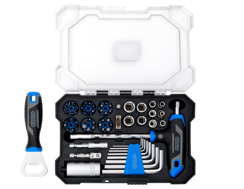 Draper Tools Christmas Advent Calendar (62 Piece) Tool Set - 23453