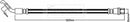 Borg & Beck Brake Hose  - BBH8208 fits Lexus IS I 200,300,2.0,3.0