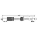 Borg & Beck Brake Hose  - BBH6144 fits Ford Fiesta 83-89