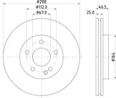 Mintex Brake Discs fits -MercedesBenz V328:5 MDC2767 (also fits other vehicles)