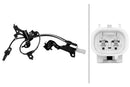 HELLA 6PU 358 218-811 Sensor, wheel speed - 2-pin connector