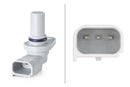 HELLA 6PU 009 146-111 Sensor, crankshaft pulse - 12V - 3-pin connector