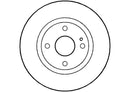 Disctech Brake Disc (Single) - Fits Mazda - ABD2694 - Front Axle