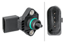 HELLA 6PP 358 152-021 Sensor, boost pressure - 3-pin connector - Bolted