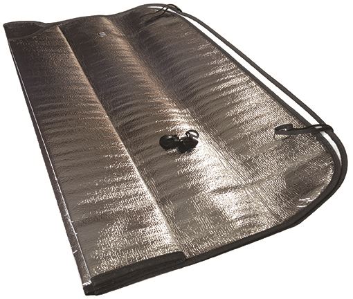 Folding Aluminium Sunshade 140x70cm
