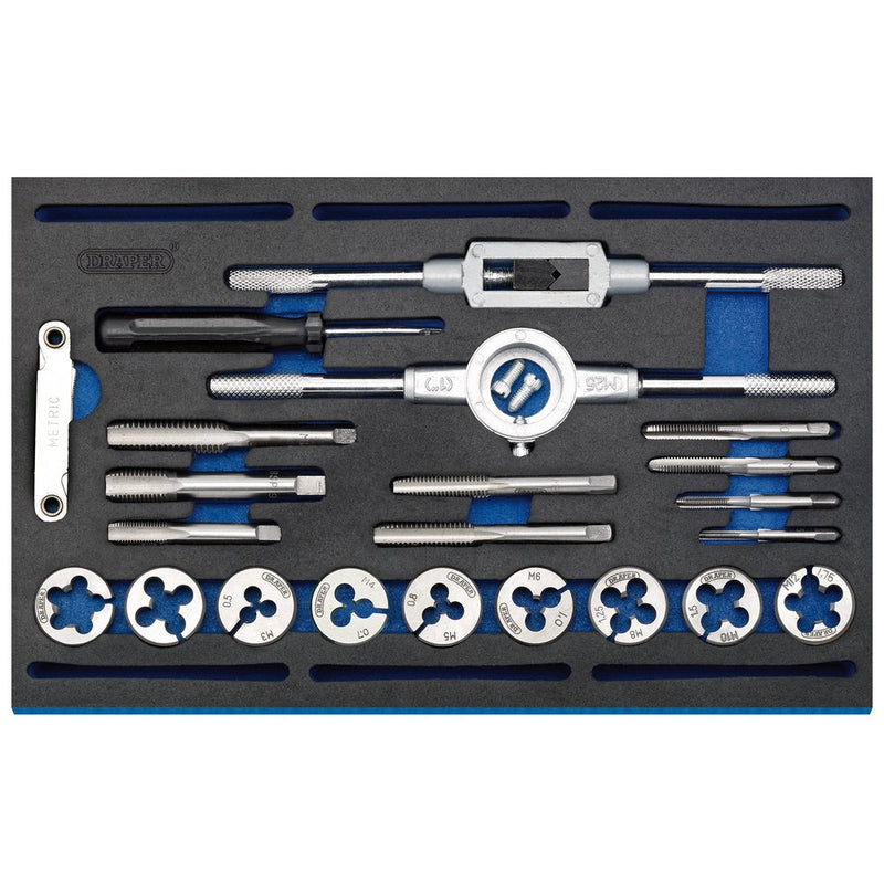 Draper Tap Set Draper Expert 22pc TAP & DIE Set - 63520| Arnold Clark Autoparts