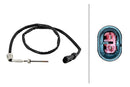 HELLA 6PT 358 181-381 Sensor, exhaust gas temperature - 2-pin connector