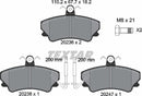 Textar Brake Pad Set - 2023602