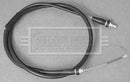 Borg & Beck Brake Cable- RH Rear - BKB3679 fits Ren.Clio 1516(Drums) 10/12-