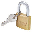 Draper Brass Padlock-30mm - 21726
