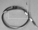 Borg & Beck Brake Cable LH & RH - BKB3684 fits Seat Leon (Std.Axle) 13-