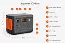 Jackery Solar Generator 300 Plus - 60-0304-UKB1A1