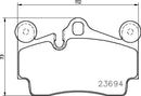 Mintex Brake Pad Set fits -Audi Porsche VW MDB2752 (also fits other vehicles)
