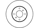 Disctech Brake Disc (Single) - Fits Ac, Nissan - ABD2062 - Front Axle