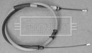 Borg & Beck Brake Cable LH & RH - BKB3739 fits Ren.Master 3500 (RWD) 04/10-