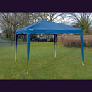 Draper Concertina Gazebo, 3 x 3m, Blue