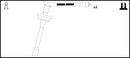 Lucas Ignition Lead Set - LUC7175
