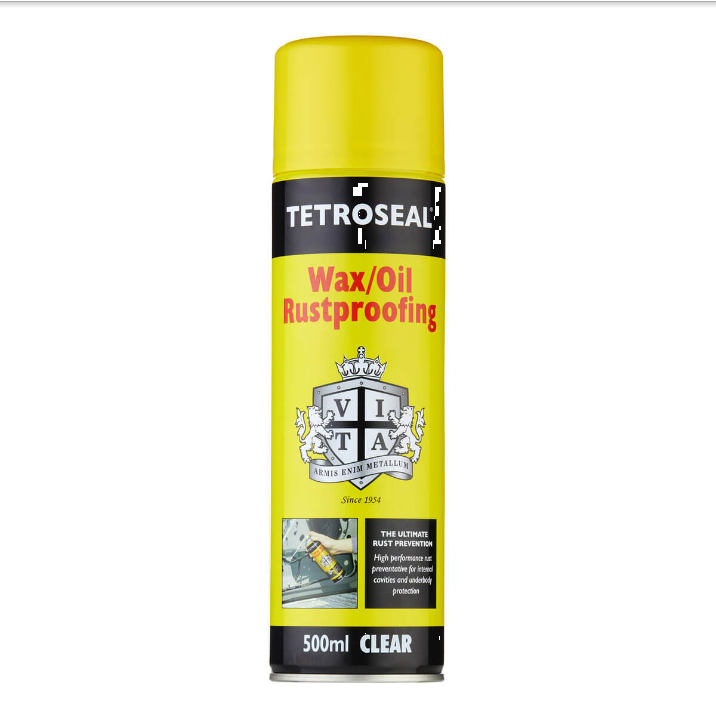 Tetroseal Wax Oil Rustproof Clear 500ml - TETTWO503