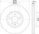 Mintex Brake Discs fits -Volkswagen S238:4 MDC2261 (also fits other vehicles)