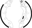 Mintex Brake Shoes fits -Fiat Ford MFR730 (also fits other vehicles)
