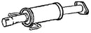 Klarius TY936K - Box With Centre Pipe  - Fits Toyota Auris 1.8