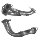 BM Cats Front Pipe - BM70072 with Fitting Kit - FK70072 fits Ford
