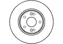 Disctech Brake Disc (Single) - Fits Renault - ABD2794 - Front Axle