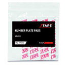 Jtape Double Sided Number Plate Pads - 4000.8525.3