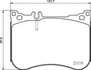Mintex Brake Pad Set fits -MercedesBenz MDB3420 (also fits other vehicles)