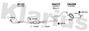 Klarius 301322 - Front Pipe For Cat  - Fits Nissan Almera 1.4i