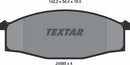 Textar Brake Pad Set - 2458501