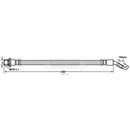 Borg & Beck Brake Hose  - BBH7731 fits Toyota Urban Cruiser 09-