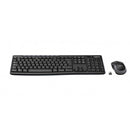 Lyreco Wireless Keyboard & Mouse Desk Set - Black - 11333447