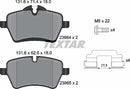 Mini, Brake Pad Set - Textar 23984012398404