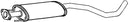 Klarius DN646H - Box With Centre Pipe  - Fits Nissan Note 1.6i