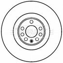 Borg & Beck Brake Disc Single  - BBD6029S fits GM Vectra 2.8 V6 Turbo 11/06-