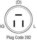 WAI Alternator - 13521N