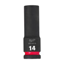 Milwaukee Hex socket ShW 1/2 deep 14mm-1pc - 4932480332