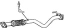 Klarius HY172M - Centre Pipe  - Fits Hyundai Getz 1.4i