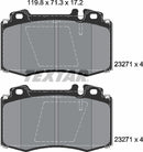 Textar Brake Pad Set - 2327105