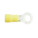 Wot-nots Wiring Connectors - Yellow - Ring - 6mm - Pack of 2 - PWN304