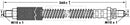 Borg & Beck Brake Hose - BBH6974