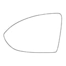 APEC Replacement Stick-On Standard Vehicle Mirror Glass LHS - AMS2051