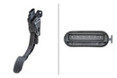 HELLA 6PV 010 834-811 Sensor, accelerator pedal position - for left-hand drive vehicles - 6-pin connec