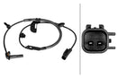HELLA 6PU 358 217-601 Sensor, wheel speed - 2-pin connector
