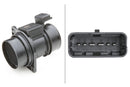 HELLA 8ET 009 142-791 Air Mass Sensor - 5-pin connector - Bolted